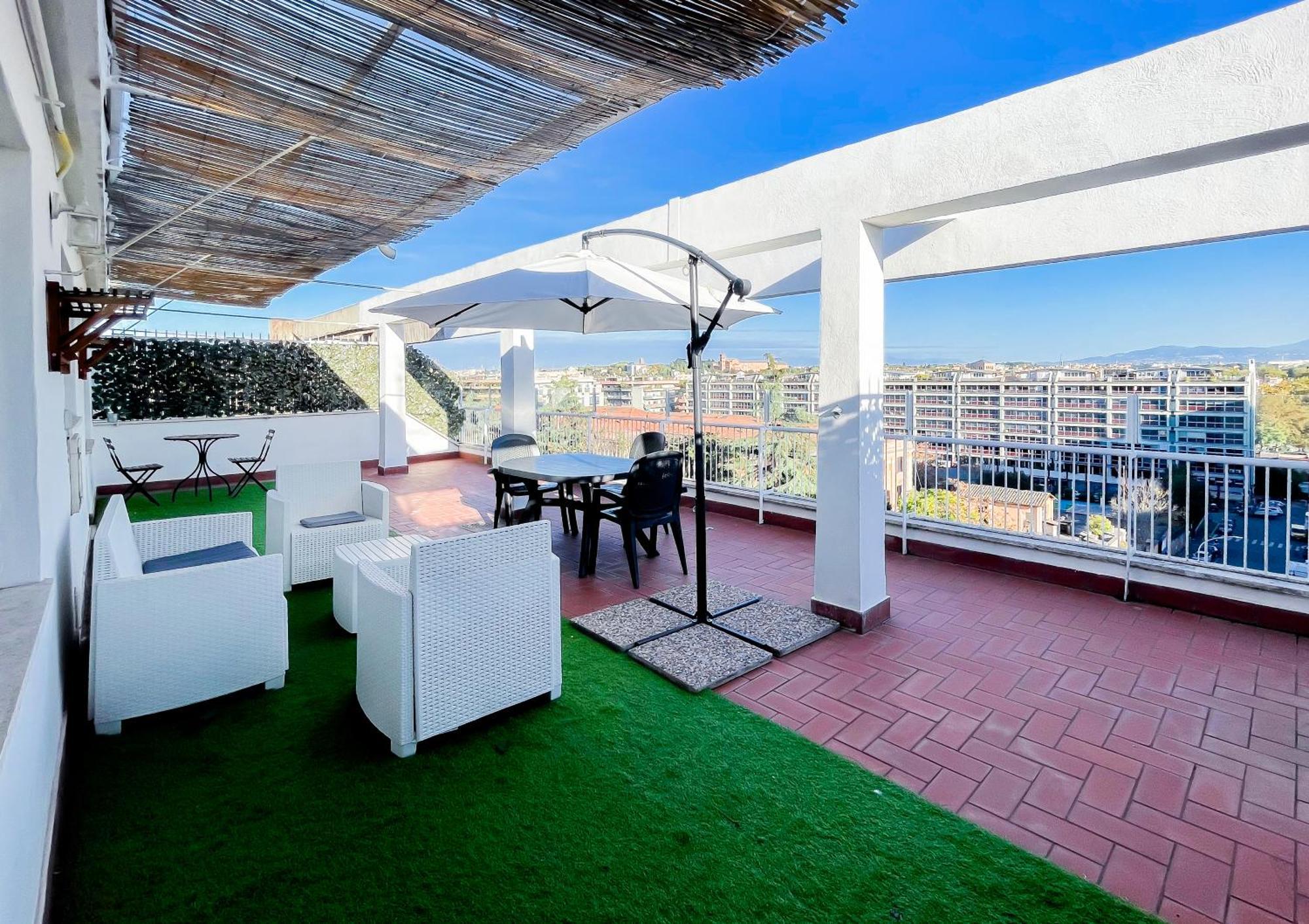 La Terrazza Imperiale Villa Róma Kültér fotó